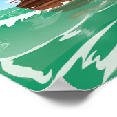 Klassieke speedboot poster (Hoek)