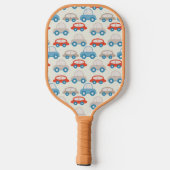 Klassieke Speelgoed auto Pickleball Paddle (Achterkant)