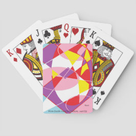 Klassieke speelkaarten: Abstract Pokerkaarten