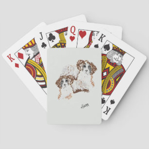 Klassieke speelkaarten: Dog's World Pokerkaarten