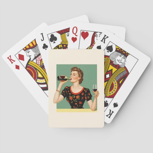Klassieke speelkaarten - Humor  ontwerp (Achterkant)