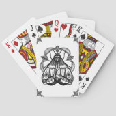 Klassieke speelkaarten met een fantasy design. (Achterkant)