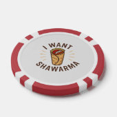 Klassieke speelkaarten poker chips (Enkel)