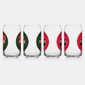 Klassieke Speelkaarten Poker Room Kan Blikvorm Glas (Links)