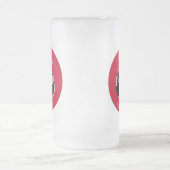 Klassieke Speelkaarten Poker Room Spade Matglas Bierpul (Center)