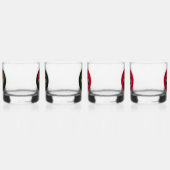 Klassieke Speelkaarten Poker Room Whisky Glas (Links)