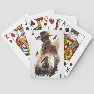 Klassieke speelkaarten voor cowboy