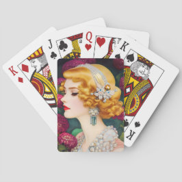 Klassieke speelkaarten voor de vintage fashionista