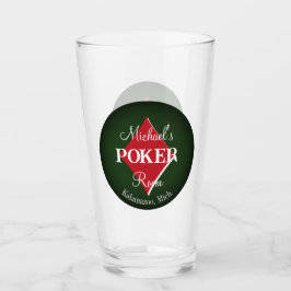 Klassieke speelkaartjes, Poker Room Glass - Diamon Glas