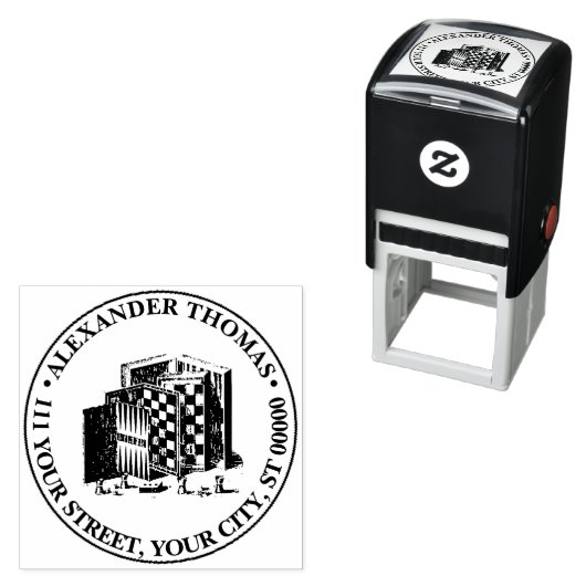 Klassieke spelborden en spellen Naam Retouradres Zelfinktende Stempel (In situ)