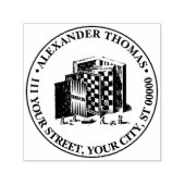 Klassieke spelborden en spellen Naam Retouradres Zelfinktende Stempel (Design)