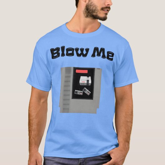 Klassieke spelcartridge grappig t-shirt (Voorkant)