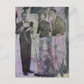 Klassieke spelshow Mixed Media Collage Briefkaart (Voorkant)