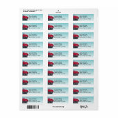 Klassieke Spier Auto Party Etiket (Full Sheet)