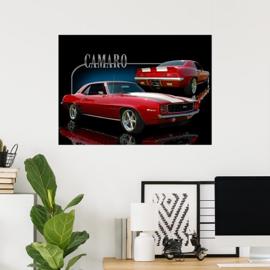 klassieke spier poster (Thuiskantoor)