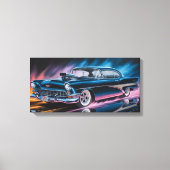 Klassieke Spierauto 1956 Canvas Afdruk (Voorkant)