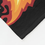 Klassieke spierauto die een Wielie beslaat Fleece Deken (Hoek)