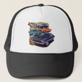 Klassieke spieren trucker pet (Voorkant)