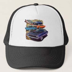 Klassieke spieren trucker pet