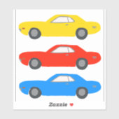 Klassieke spierkramp geïllustreerde  Sticker (Vel)