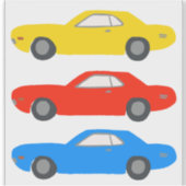 Klassieke spierkramp geïllustreerde  Sticker (Voorkant)