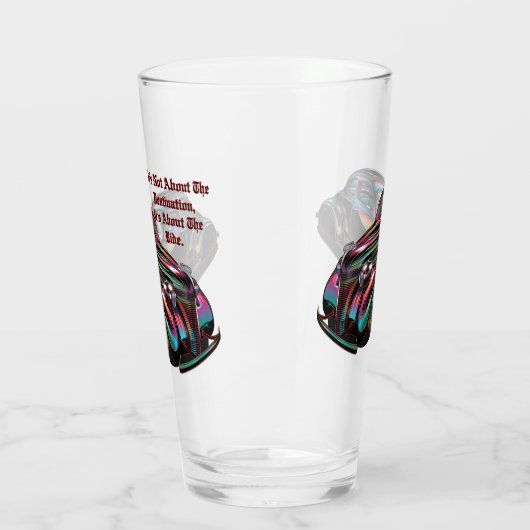 Klassieke spierwagen glas (Links)