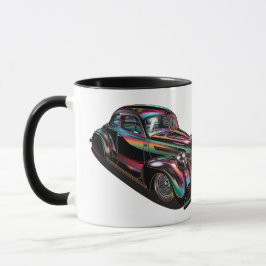 Klassieke spierwagen mok