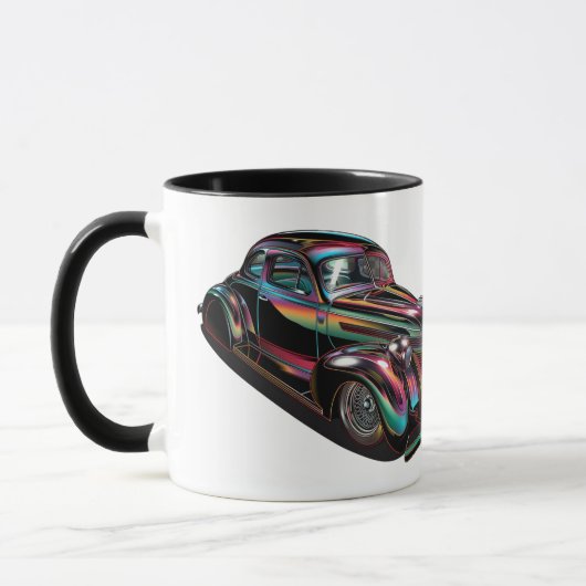 Klassieke spierwagen mok (Links)