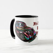 Klassieke spierwagen mok (Voorkant links)