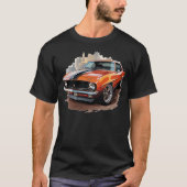 Klassieke spierwagen t-shirt (Voorkant)