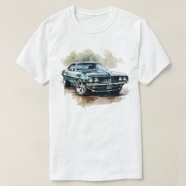 Klassieke spierwagen t-shirt