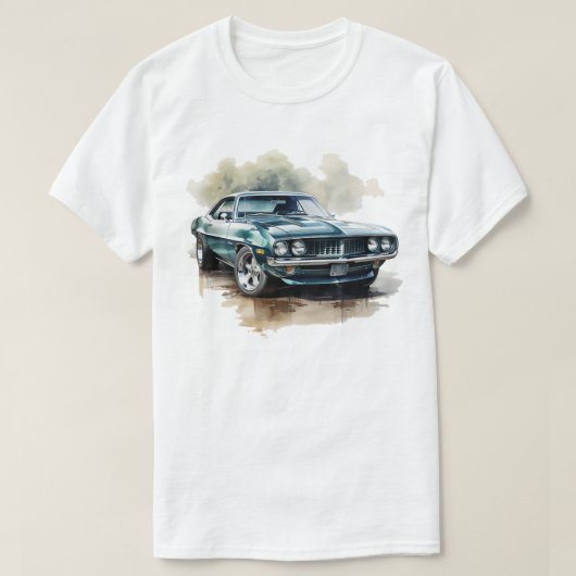 Klassieke spierwagen t-shirt (Design voorkant)