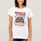 Klassieke spierwagen t-shirt (Voorkant)