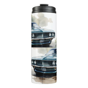 Klassieke spierwagen thermosbeker