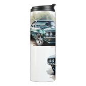 Klassieke spierwagen thermosbeker (Gedraaid links)