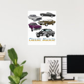 klassieke spierziekte poster (Thuiskantoor)