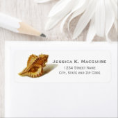 Klassieke  spiraalzegel etiket (Insitu)