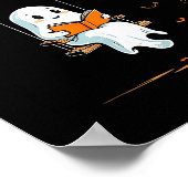 Klassieke spookswing leesboek slingerende Hallowee Poster (Hoek)