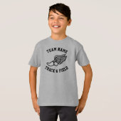 Klassieke Spoor en de Naam van het Team van de Dou T-shirt (Voorkant volledig)