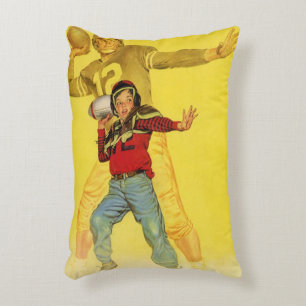 Klassieke Sport, Jongen als Toekomstige Voetbal Qu Accent Kussen