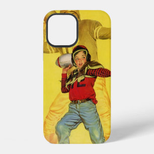 Klassieke Sport, Jongen als Toekomstige Voetbal Qu iPhone 12 Hoesje