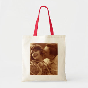 Klassieke sport Tennis, Liefde en Romantiek Tote Bag