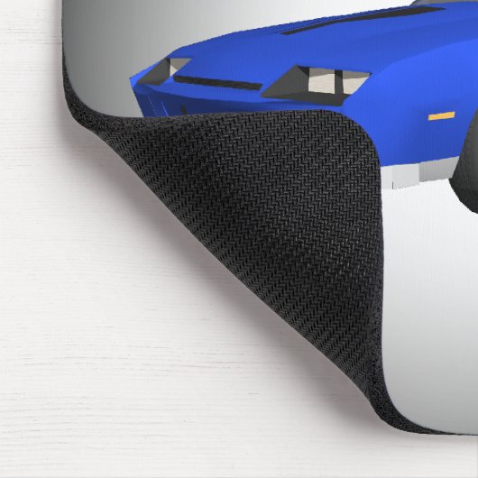 Klassieke sportauto: 3D-model: Custom Mousepad Muismat (Hoek)