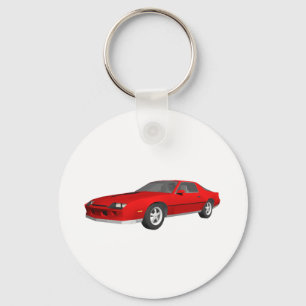 Klassieke Sportauto: 3D-model: Sleutelhanger