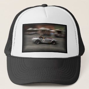 Klassieke sportauto trucker pet