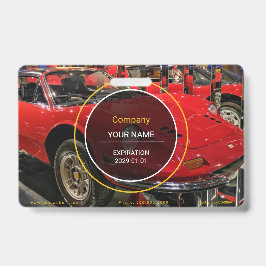 Klassieke Sportkaart Badge