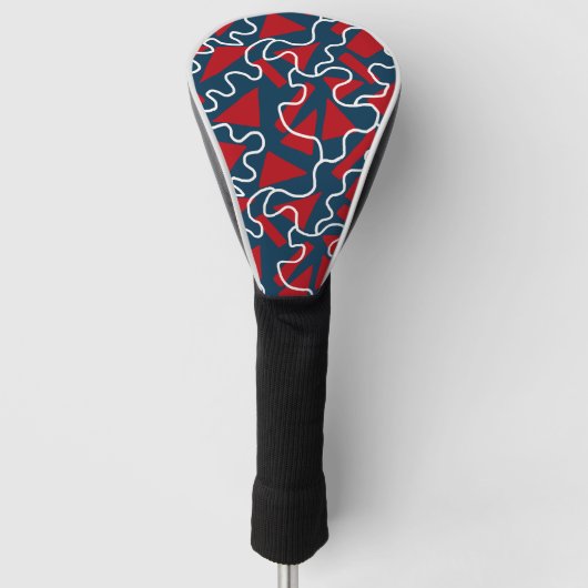 Klassieke sportkleding golfheadcover (Voorkant)