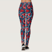Klassieke sportkleding leggings (Achterkant)