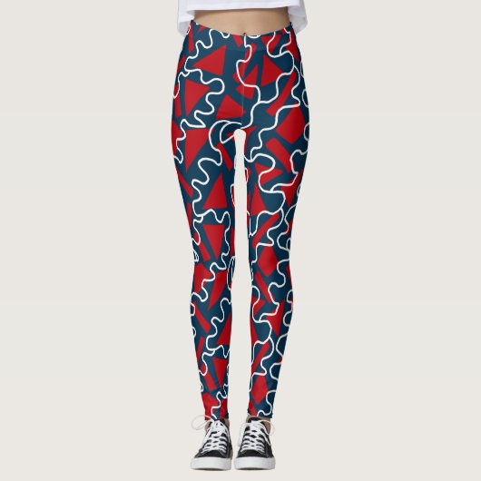 Klassieke sportkleding leggings (Voorkant)