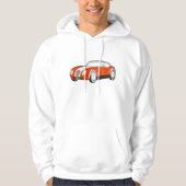 Klassieke sportwagen Mannen Hoodie (Voorkant)